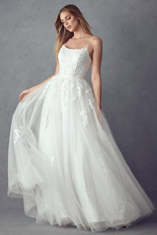 Juliet Off White Long Formal Dresses