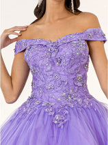 Sweet 16 Birthday Party Dress in Lilac by GL2802 Ball Gown