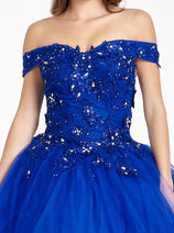 Sweet 16 Birthday Party Dress in Royal Blue by GL2802 Ball Gown