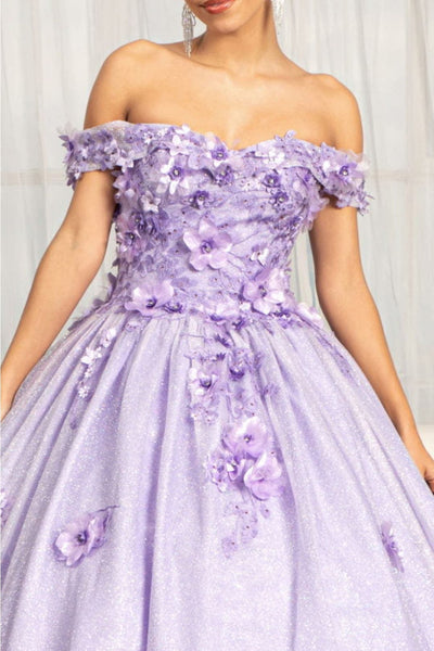 Floral Quinceanera Dress
