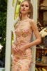 Floral Strapless Mermaid Dress by GLS Gloria GL3627 - Long Formal Dresses