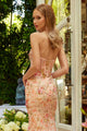 Floral Strapless Mermaid Dress by GLS Gloria GL3627 - Long Formal Dresses