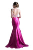 Floral Two-Piece Mermaid Gown 2025 Elegant Evening Dress - Prom