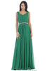 Flowy Dancing Gown - Emerald Green / 4