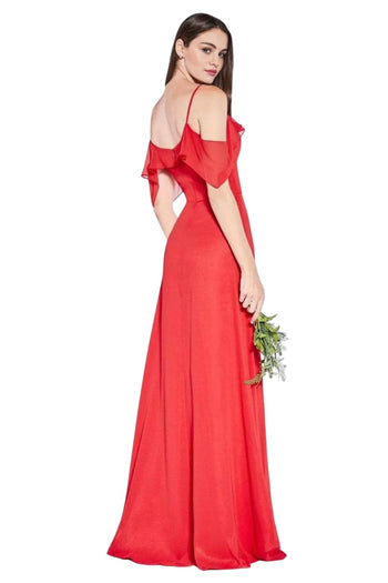 Flutter Sleeve Scoop Neck Gown 2025 Fitted Elegant Dress - Prom