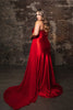 Formal Dress Asymmetric Neck Sheath Gala Gown By May Queen MQ2150 - Dress