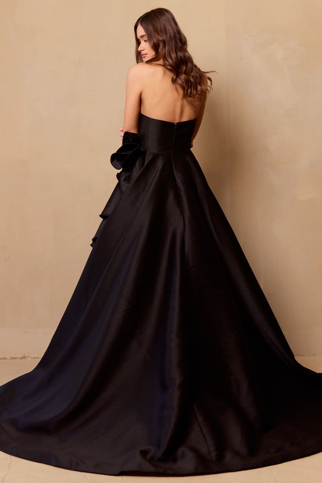 Formal Dress Layered Ruffles A-Line Prom Gown By Amelia Couture SU085 - Dress