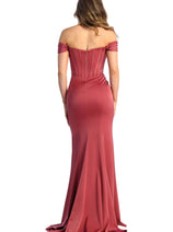 Formal Dress Off Shoulder
