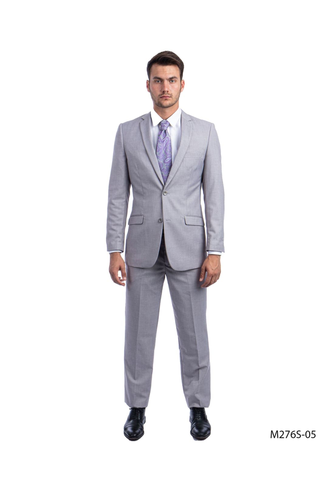 Ultra Slim Fit Two Piece Men’s Solid Suit - Mens Suits