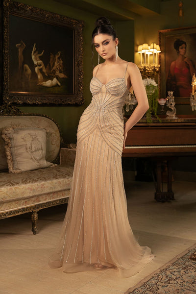Formal Dress Sleeveless Mid Open Back Prom Gown By Royal Queen RQ8164 - Dress