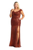 Formal Gown Plus Size - RUST / 4