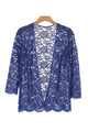 Formal Lace Scallop Edge Jacket - The Dress Outlet