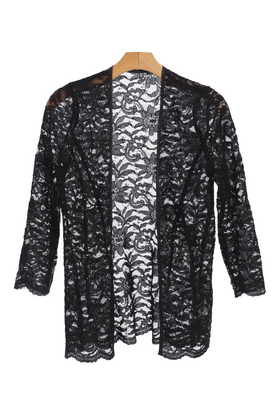 Eva USA 3297 Formal Lace Scallop Edge Jacket
