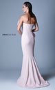 Gaby Charbachi G1091 Strapless Ruffle Applique Evening Gown by MNM Couture