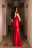 Gala Night Dress Backless Bodycon Gown V- Neck Mermaid By May Queen MQ2112 - Dress