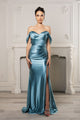 Gala Night Dress Off Shoulder Mermaid Formal Dress By May Queen MQ2138 - SEAMIST / 4 - Dress