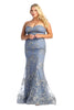 Glitter Dresses - DUSTY BLUE / 2