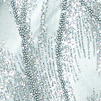 Vestido corto con cuello en V y estampado brillante de Poly USA 9194