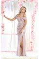 Glittery Formal Evening Gown