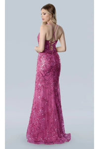 Gold Prom Dress Glitter Formal Evening Gown Stella Couture 25132 - Dresses