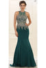 Gorgeous Pageant Gown - Hunter Green / 16