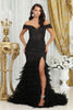 Gown for New Year’s Eve in Black Style RQ8093 Party Dress - Black / 4 - Dress