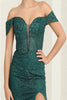 Gown for New Year’s Eve in Hunter Green Style RQ8093 Party Dress - Hunter Green / 4 - Dress