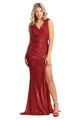 Gown for New Year’s Eve in Red Style MQ1874 Party Dress - Red / 4 - Dress