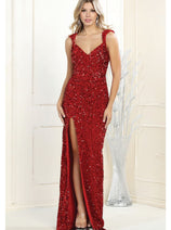 Gown for New Year's Eve in Red Style MQ1957 Party Dress