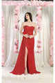 Gown for New Year’s Eve in Red Style MQ1968 Party Dress - Red / 4 - Dress