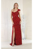 Gown for New Year’s Eve in Red Style RQ8003 Party Dress - Red / 4 - Dress