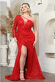 Gown for New Year’s Eve in Red Style RQ8038 Party Dress - Red / 4 - Dress