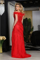 Gown for New Year’s Eve in Red Style RQ8064 Party Dress - Dress