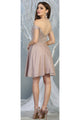 Graduation Short Metallic Dress