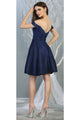 Graduation Short Metallic Dress