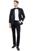 Gray Zegarie Shawl Collar Tuxedo Jacket For Men MJT366-01 - Gray / 34R / MJT366-01 - Tuxedo-separates