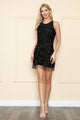 Great Gatsby Dress Womens Costume in BLACK Style 8972 - Black / XS