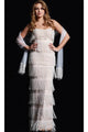 Great Gatsby Dress Womens Costume in Ivory Style 38617A - Ivory