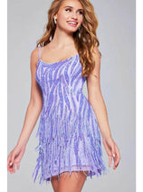 Great Gatsby Dress Womens Costume in Lilac Style 39628A