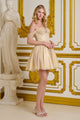 Elizabeth K GS3633 Off the Shoulder A-line Short Homecoming Dress