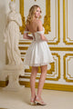 Elizabeth K GS3633 Off the Shoulder A-line Short Homecoming Dress
