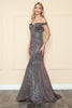 Mermaid Prom Evening Gown - LAY8482 - RED / XS