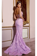 Halter Lace Prom Dress: Jovani D5028 - Prom