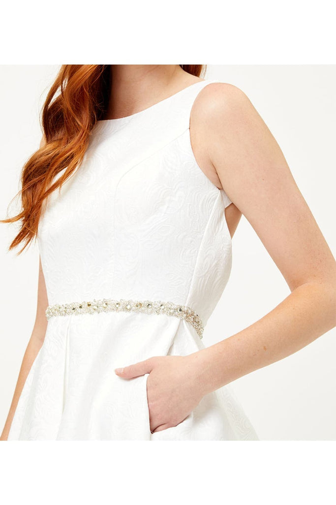 High Low Dress - Ivory / 6