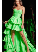 High Low Ruffled Prom Dress 36983 by Jovani