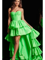 High Low Ruffled Prom Dress 36983 by Jovani
