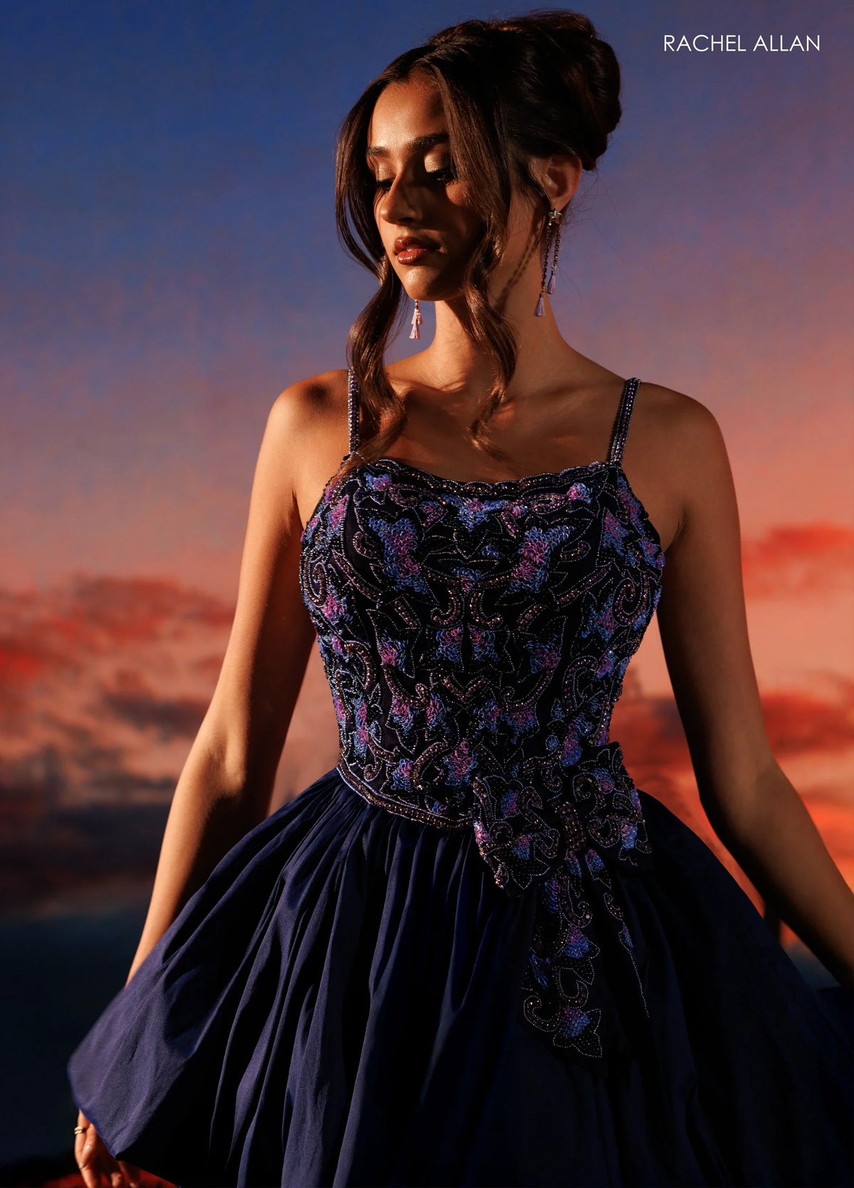 Rachel Allan FUCHSIA GOLD Apparel & Accessories > Clothing > Dresses
