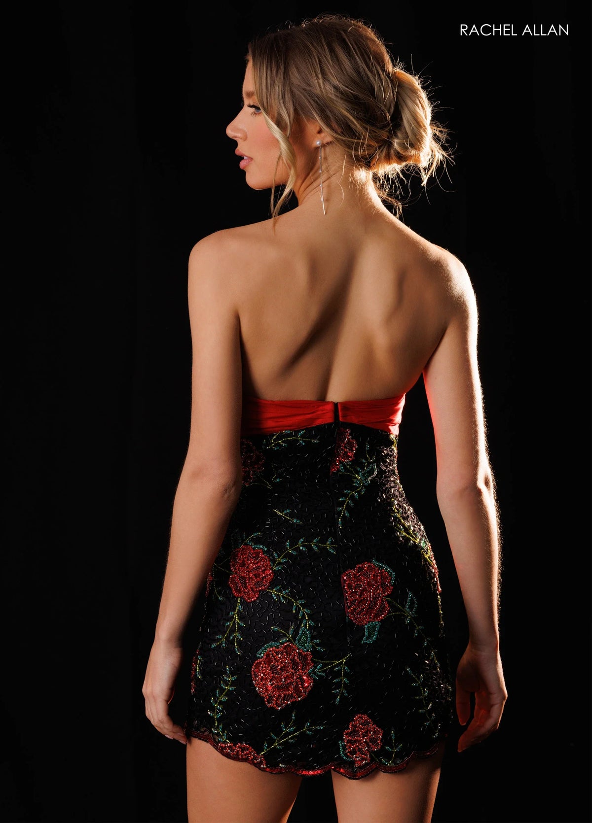 Rachel Allan BLACK RED Apparel & Accessories > Clothing > Dresses