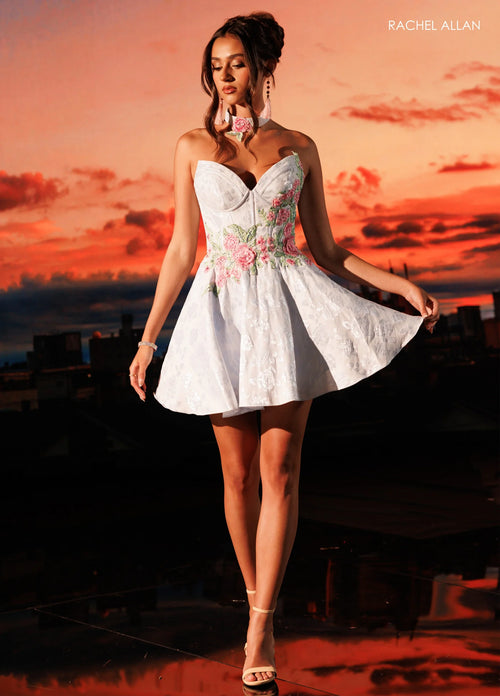 Rachel Allan BLACK RED Apparel & Accessories > Clothing > Dresses
