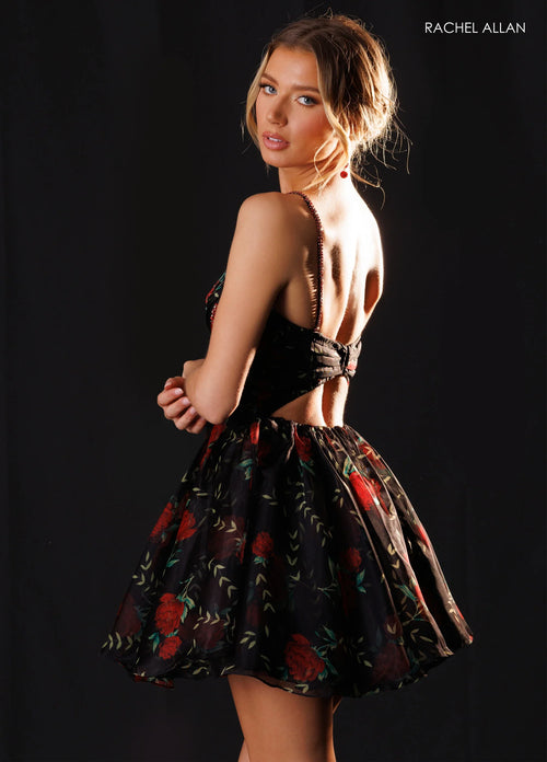 Rachel Allan BLACK RED Apparel & Accessories > Clothing > Dresses